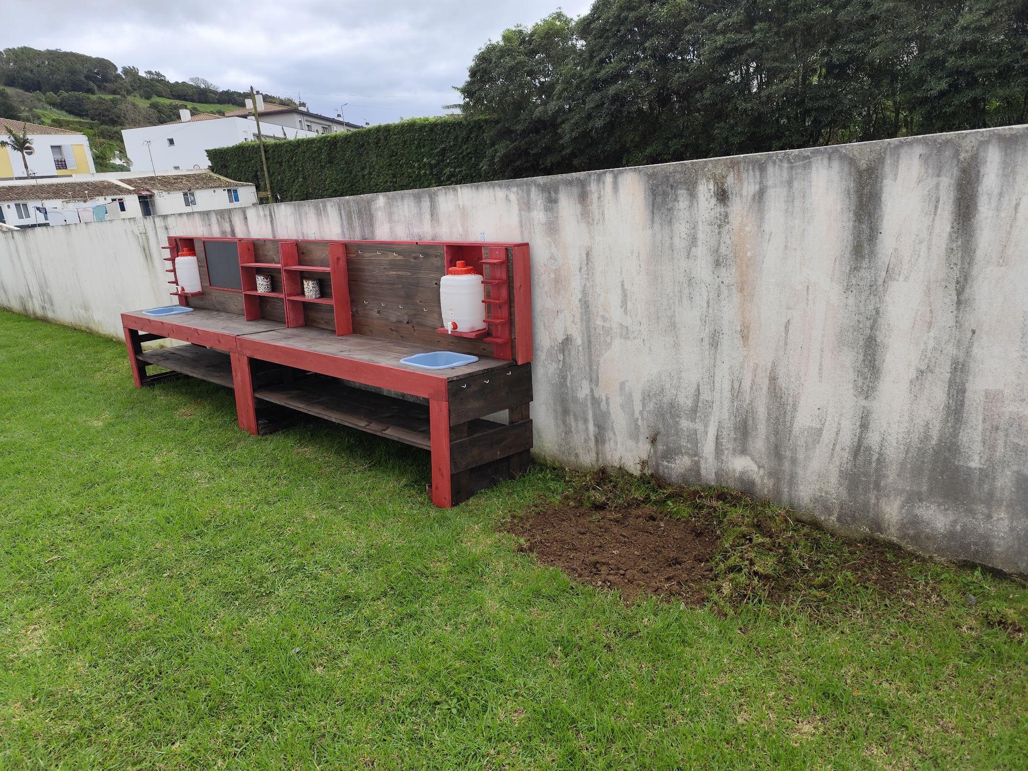 Cozinha de lama modelo 5, 4 metros
