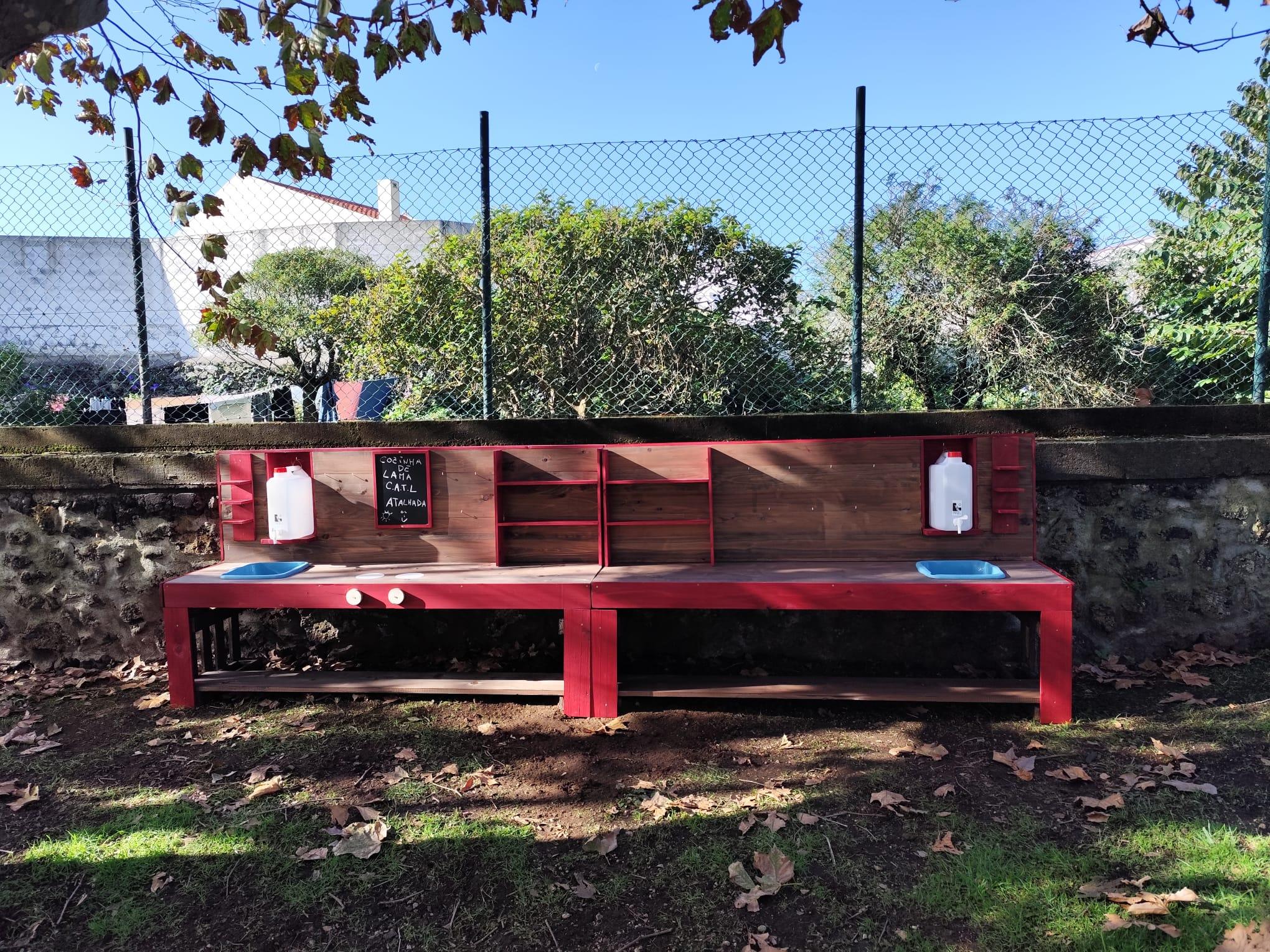 Cozinha de lama modelo 4, 4 metros